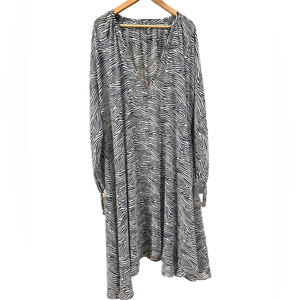Zebra Print Caftan